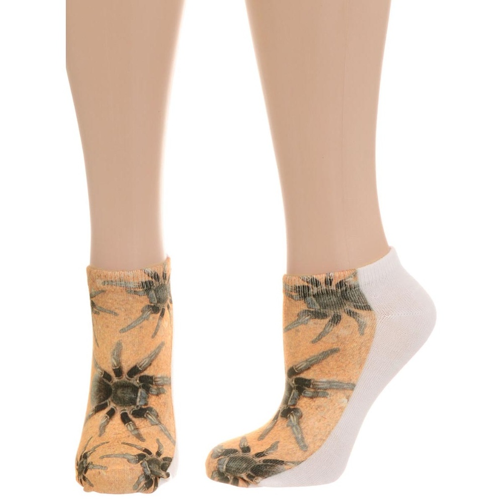 NEW Tread Lightly Tarantula Spider Ankle Socks